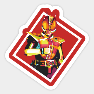 Kamen Rider Den O Sword Form Sticker